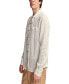 Men's Linen Western Long Sleeve Shirt