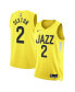 Men's and Women's Collin Sexton Gold Utah Jazz Swingman Jersey - Icon Edition