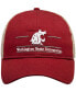 Фото #4 товара Бейсболка GAME мужская Crimson Washington State Cougars Split Bar Trucker.