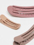 Фото #7 товара Kitsch Matte Flat Lay Claw Clip Flat 3pc - Terracotta