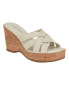 Фото #1 товара Women's Hayes Slip-On Cork Wedge Sandals