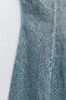 Фото #10 товара Джинсовое платье trf миди ZARA