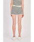 Фото #2 товара Women's Striped Knit Shorts