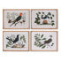 Фото #2 товара Картина DKD Home Decor Стеклянный птицы 65 x 16,5 x 50,2 cm (4 Предметы)