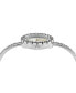 ფოტო #3 პროდუქტის Women's Swiss Stainless Steel Bangle Bracelet Watch 28mm Set