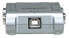 Фото #8 товара Manhattan USB-A to 4x Serial Port Converter - Male to Male - Serial/RS232 - MosChip MCS7840 - Automatic IRQ and I/O address selection - Bus powered - Silver - Three Year Warranty - Boxed - 60 mm - 95 mm - 20 mm - 190 g - CE FCC USB 2.0 WEEE