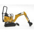Bruder 62003 - Black,Yellow - Excavator model - Acrylonitrile butadiene styrene (ABS) - 3 yr(s) - 135 mm - 63 mm
