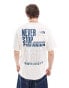 Фото #1 товара The North Face Coordinates backprint t-shirt in off white