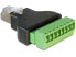 Фото #2 товара DeLOCK 65389 кабельный разъем/переходник RJ45 8p Черный, Зеленый