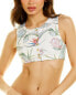 Revel Rey Robbie Bikini Top Women's Green Xs - фото #1