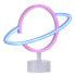 LED-Kinderzimmerleuchte Neon-Saturn