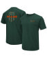 Фото #2 товара Men's Green Miami Hurricanes OHT Military-Inspired Appreciation T-shirt