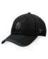 Фото #1 товара Men's Black Vegas Golden Knights Authentic Pro Rink Pinnacle Adjustable Hat