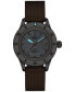 ფოტო #5 პროდუქტის Women's Swiss Automatic DS PH200M Diamond (1/20 ct. t.w.) Beige Synthetic Strap Watch 39mm