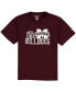 ფოტო #1 პროდუქტის Big Boys Maroon Mississippi State Bulldogs Team Chant T-shirt