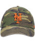Фото #3 товара Men's '47 Camo New York Mets Team Clean Up Adjustable Hat