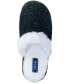 ფოტო #3 პროდუქტის Women's Cable Knit Lip Sole Scuff Slipper