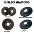 Фото #3 товара Тормозные диски Black Diamond KBD1863CD задний твердый Сверленный