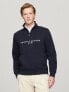 Tommy Logo Quarter-Zip Sweatshirt