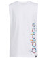 ფოტო #5 პროდუქტის Big Boys Cotton Logo Graphic Sleeveless T-Shirt