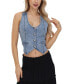 Women's Denim Vest