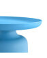 Light Blue Plastic Side Table Stylish And Versatile Plastic Round Side Table Синий, 1 Count - фото #10