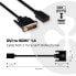 Фото #3 товара Club 3D DVI to HDMI 1.4 Cable M/F 2m/6.56ft Bidirectional - DVI Dual Link - HDMI 1.4 - 2 m - Black