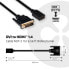 Club 3D DVI to HDMI 1.4 Cable M/F 2m/6.56ft Bidirectional - DVI Dual Link - HDMI 1.4 - 2 m - Black