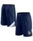 ფოტო #1 პროდუქტის Men's Navy Milwaukee Brewers Slice Shorts