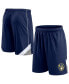 ფოტო #1 პროდუქტის Men's Navy Milwaukee Brewers Slice Shorts