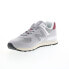 New Balance 574 U574KBR Mens Gray Suede Lace Up Lifestyle Sneakers Shoes