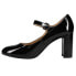 Фото #3 товара CL by Laundry Leader Mary Jane Pumps Womens Black Dress Casual LEADER-90Z