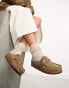 Birkenstock Buckley mules in taupe brown suede Коричневый, 36 - фото #1