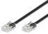 Wentronic ISDN Modular Cable - 10 m - RJ-45 - RJ-45 - Black - Male - Male