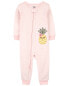 Toddler 1-Piece Pineapple 100% Snug Fit Cotton Footless Pajamas 4T