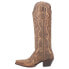 Фото #3 товара Dan Post Boots Silvie Snip Toe Cowboy Womens Brown Casual Boots DP4275-200