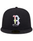 Фото #3 товара Men's Black Boston Red Sox Multi-Color Pack 59FIFTY Fitted Hat