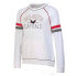 Фото #1 товара NHL Washington Capitals Women's White Long Sleeve Fleece Crew Sweatshirt - S