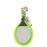 GENERICO Set 2 Tennis Rackets And Badmintong With Balls And Feather 49 cm