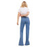 Фото #2 товара JACK & JONES Ciara Slim Long Emb Slit high waist jeans