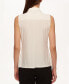 ფოტო #2 პროდუქტის Women's Sleeveless Button-Up Blouse