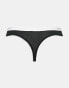 Фото #2 товара Lacoste 3 pack logo thongs in black