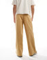 Фото #2 товара ASOS DESIGN super baggy jeans in beige