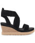 ფოტო #2 პროდუქტის Women's Ileana Ankle-Strap Espadrille Platform Wedge Sandals