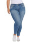 ფოტო #1 პროდუქტის Plus Size High Rise Greenwich Skinny Jeans
