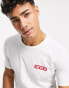 Levi's – T-Shirts in Marine/Weiß mit kleinem Boxtab-Logo im 2er-Pack