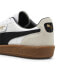 Фото #4 товара Puma Palermo Leather 39646401 Mens White Leather Lifestyle Sneakers Shoes