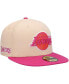 Фото #1 товара Men's Orange, Pink Los Angeles Lakers Passion Mango 59FIFTY Fitted Hat