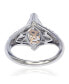 ფოტო #3 პროდუქტის Suzy Levian Sterling Silver Marquise Cubic Zirconia Center Stone Ring