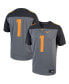 ფოტო #4 პროდუქტის Men's #1 Gray Tennessee Volunteers Alternate Game Football Jersey